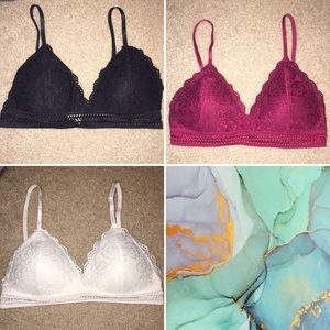 Cute Bralette Bundle of 3!